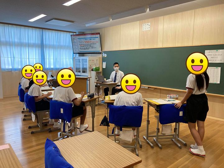 豊田中学校へ「志」についてお話してきました